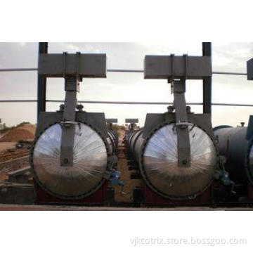 Saturated Steam Chemical Concrete Autoclave 3m For Wood / B